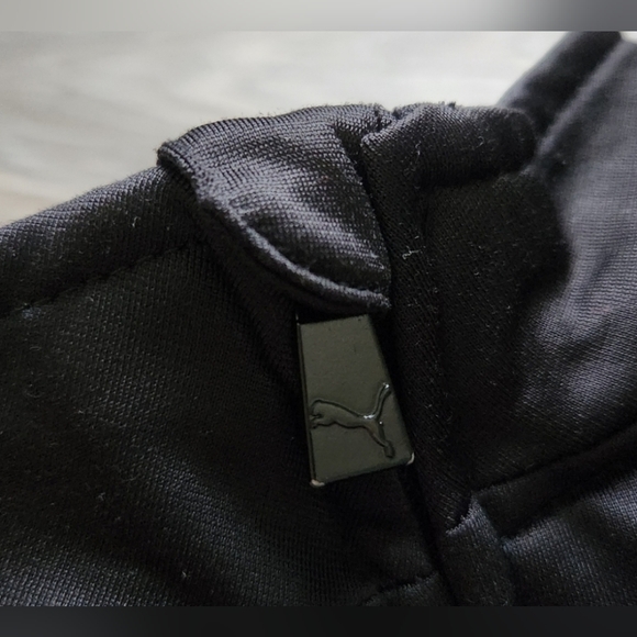 Puma Black & white Zip Up Track Jacket size 3t - Picture 5 of 6